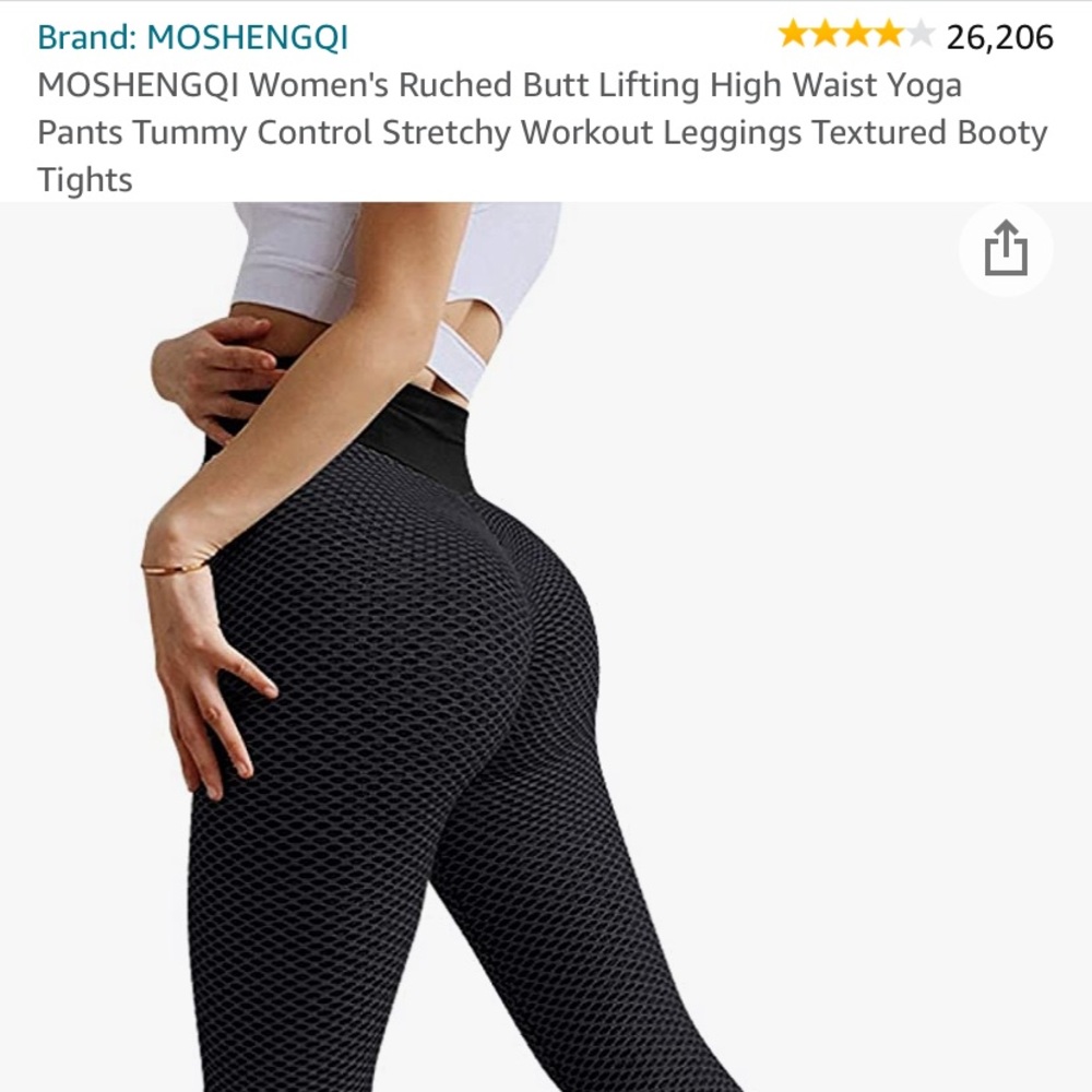 Moshengqi Butt Lifting Workout Leggings